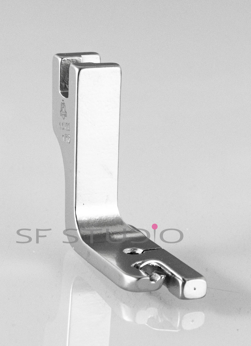 SINGLE FOLD UPTURN HEMMER FOOT FOR INDUSTRIAL SEWING MACHINES - HIGH SHANK  - Cutex Sewing Supplies