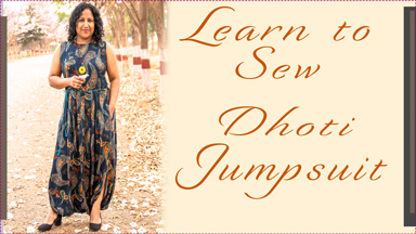 How to sew a Dhoti Jumpsuit