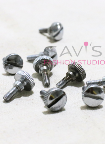 SCREWS Set of 6 for attachments of Industrial sewing machine