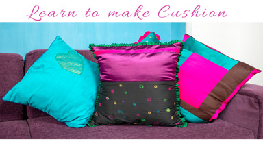 How to make easy ruffled cushion cover at home