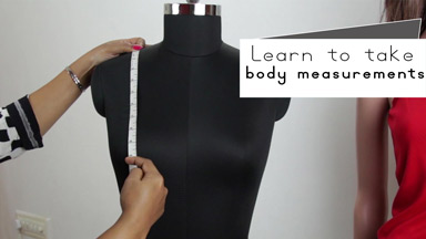 How to take body measurements for dress