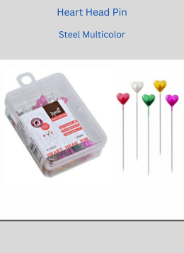 Jyoti Heart Head Pins