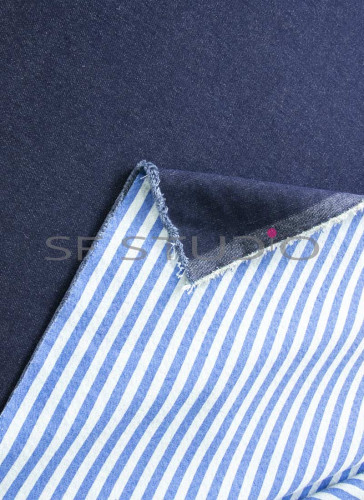 Indigo dyed Soft woven Denim fabric 