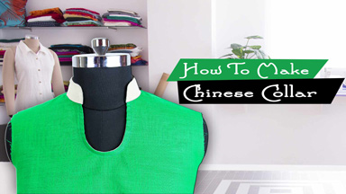 How to make Chinese collar