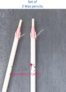 2 Heat Erasable Wax pencil for Fabric Marking