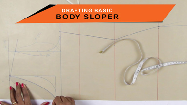 How to draft basic body sloper