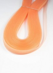 Horsehair Braid / Crinoline trim Orange 1/2