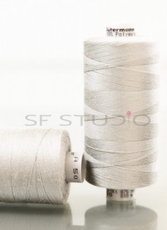 Grey TKT 50 AND 80 Denim sewing thread Gutermann - 2 Spools
