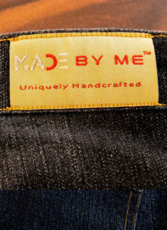 Made By Me™ - Jeans/Jacket woven Label 10nos