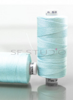 Light Blue TKT 50 AND 80 Denim sewing thread - 2 Spools
