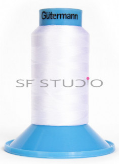 1000m Embroidery Super Brite thread Guetermann - Bright White