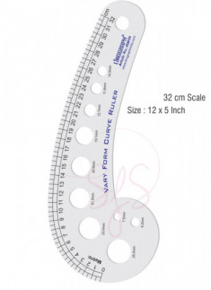 LINOGRAPH 32 cm Multipurpose Vary Form Curve Ruler