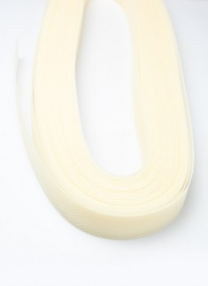 Horsehair Braid/Crinoline trim Beige 1 inch - 1 mtr