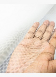 Imported Soft Can Can Net off White - 1 mtr